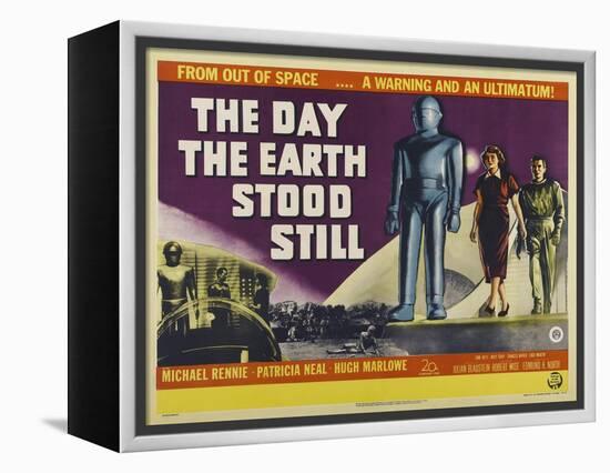 Day Earth Stood Still-Vintage Apple Collection-Framed Premier Image Canvas