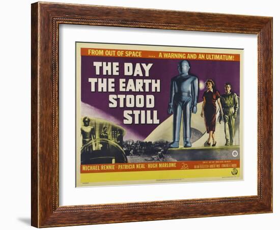 Day Earth Stood Still-Vintage Apple Collection-Framed Giclee Print