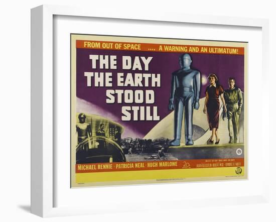 Day Earth Stood Still-Vintage Apple Collection-Framed Giclee Print