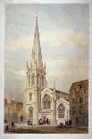 Interior View of the East End of the Church of St Katherine Cree, City of London, 1840-Day & Haghe-Giclee Print