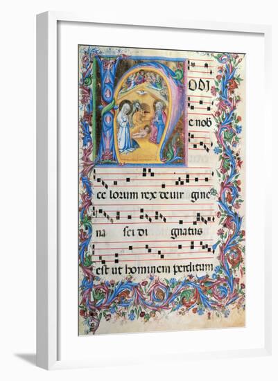 Day Hours and Night Hours Antiphonary From First Saturday of Advent To IV Sunday After Epiphany-null-Framed Giclee Print