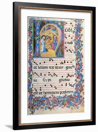 Day Hours and Night Hours Antiphonary From First Saturday of Advent To IV Sunday After Epiphany-null-Framed Giclee Print