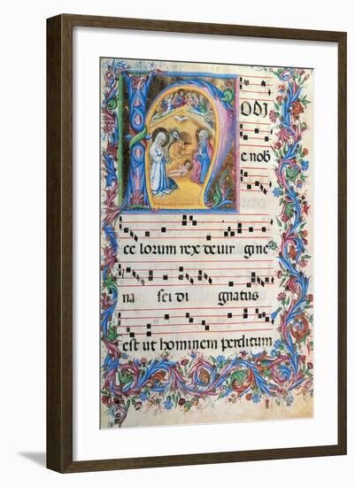 Day Hours and Night Hours Antiphonary From First Saturday of Advent To IV Sunday After Epiphany-null-Framed Giclee Print