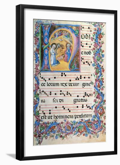 Day Hours and Night Hours Antiphonary From First Saturday of Advent To IV Sunday After Epiphany-null-Framed Giclee Print