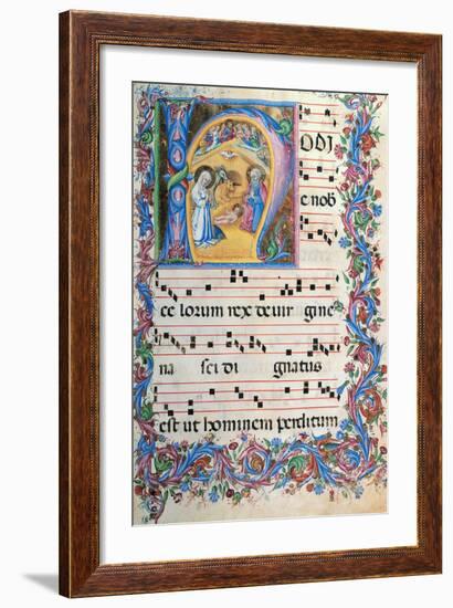 Day Hours and Night Hours Antiphonary From First Saturday of Advent To IV Sunday After Epiphany-null-Framed Giclee Print