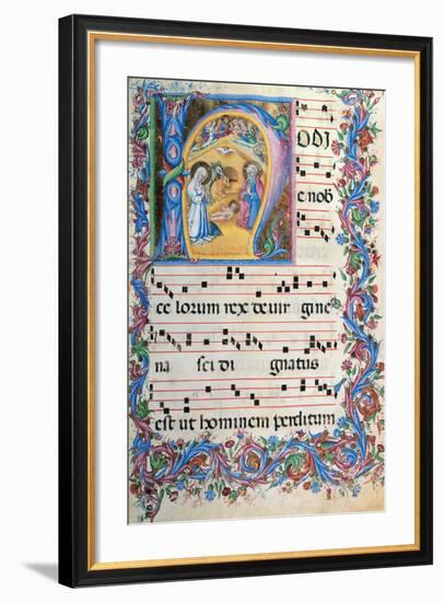 Day Hours and Night Hours Antiphonary From First Saturday of Advent To IV Sunday After Epiphany-null-Framed Giclee Print