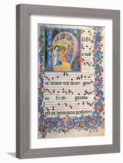 Day Hours and Night Hours Antiphonary From First Saturday of Advent To IV Sunday After Epiphany-null-Framed Giclee Print