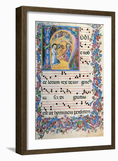 Day Hours and Night Hours Antiphonary From First Saturday of Advent To IV Sunday After Epiphany-null-Framed Giclee Print