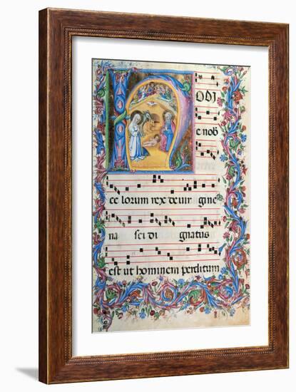 Day Hours and Night Hours Antiphonary From First Saturday of Advent To IV Sunday After Epiphany-null-Framed Giclee Print