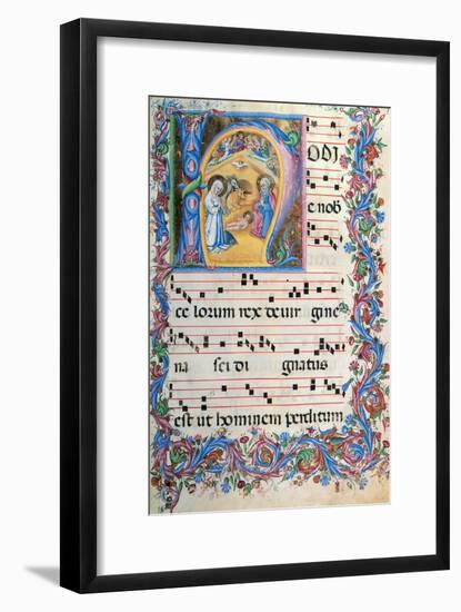 Day Hours and Night Hours Antiphonary From First Saturday of Advent To IV Sunday After Epiphany-null-Framed Giclee Print