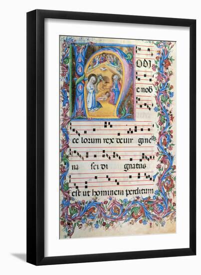 Day Hours and Night Hours Antiphonary From First Saturday of Advent To IV Sunday After Epiphany-null-Framed Giclee Print