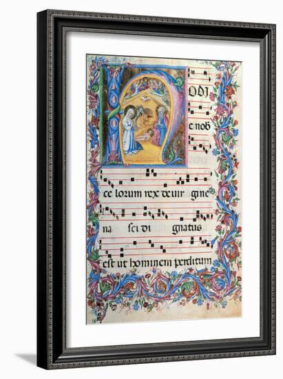 Day Hours and Night Hours Antiphonary From First Saturday of Advent To IV Sunday After Epiphany-null-Framed Giclee Print