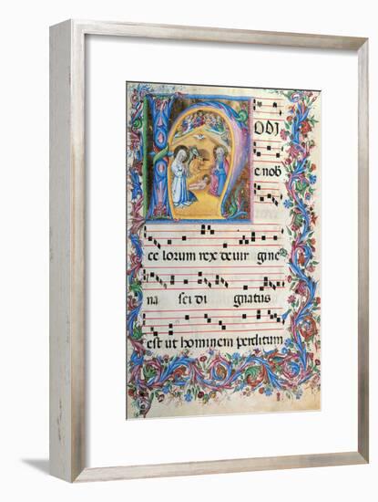 Day Hours and Night Hours Antiphonary From First Saturday of Advent To IV Sunday After Epiphany-null-Framed Giclee Print