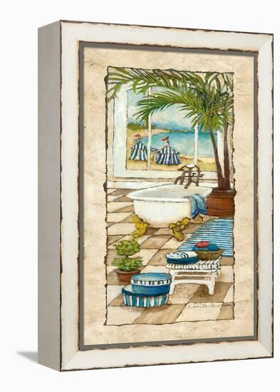 Day in Paradise II-Charlene Olson-Framed Stretched Canvas