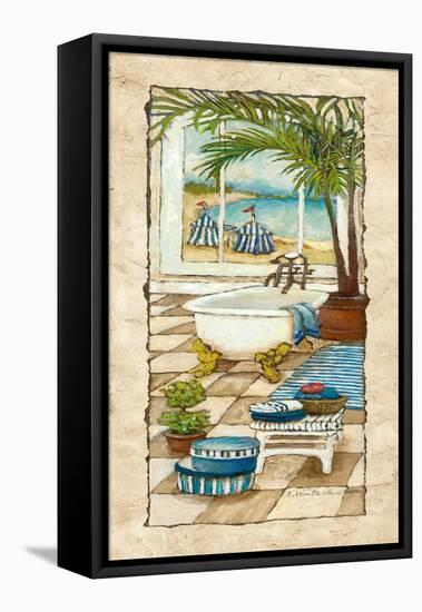 Day in Paradise II-Charlene Olson-Framed Stretched Canvas