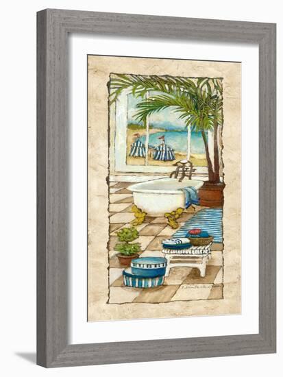 Day in Paradise II-Charlene Olson-Framed Art Print