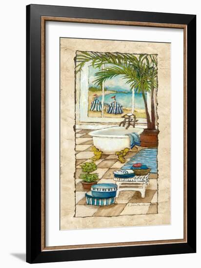 Day in Paradise II-Charlene Olson-Framed Art Print