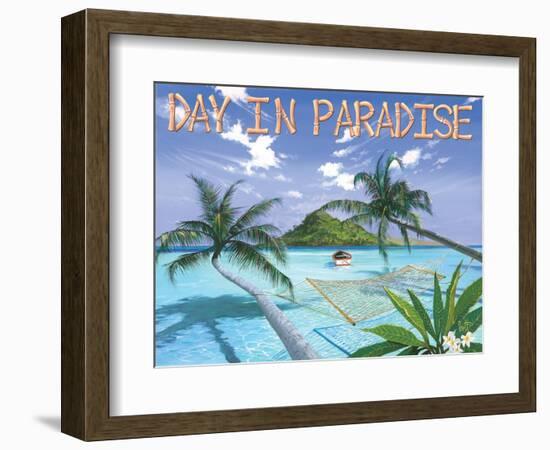 Day in Paradise-Scott Westmoreland-Framed Art Print