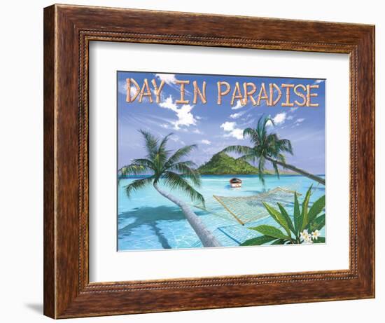 Day in Paradise-Scott Westmoreland-Framed Art Print