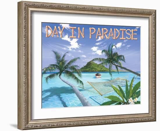 Day in Paradise-Scott Westmoreland-Framed Art Print