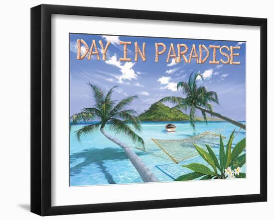 Day in Paradise-Scott Westmoreland-Framed Art Print