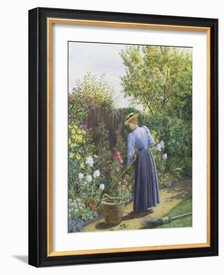 Day in the Garden-Marian Chase-Framed Giclee Print