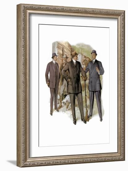 Day in the Park-null-Framed Art Print