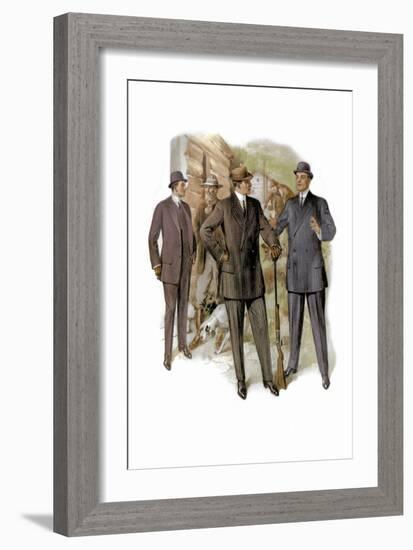 Day in the Park-null-Framed Art Print