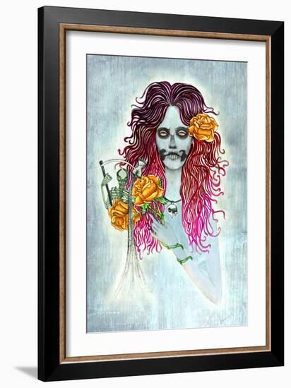 Day of Dead-Jami Goddess-Framed Art Print