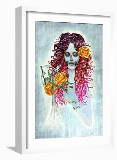 Day of Dead-Jami Goddess-Framed Art Print