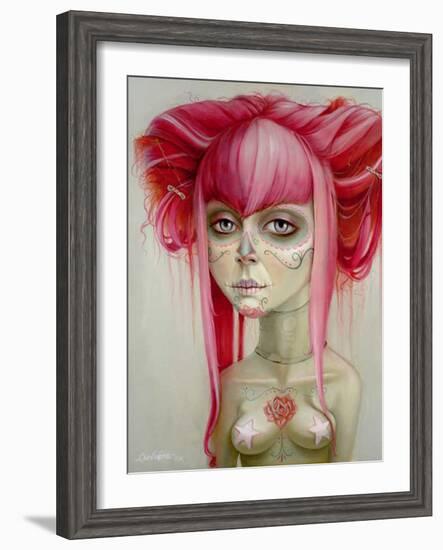 Day of the Dead 1-Leslie Ditto-Framed Art Print