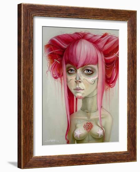 Day of the Dead 1-Leslie Ditto-Framed Art Print