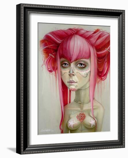 Day of the Dead 1-Leslie Ditto-Framed Art Print