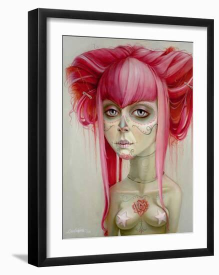 Day of the Dead 1-Leslie Ditto-Framed Art Print