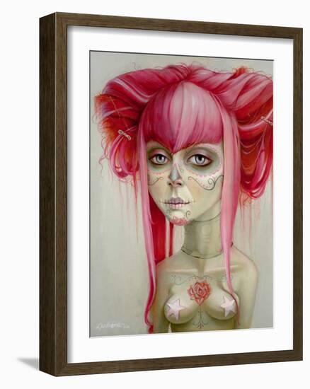 Day of the Dead 1-Leslie Ditto-Framed Art Print