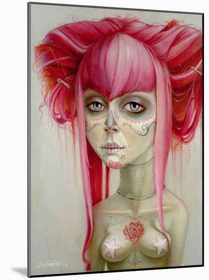 Day of the Dead 1-Leslie Ditto-Mounted Art Print