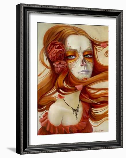 Day of the Dead 2-Leslie Ditto-Framed Art Print