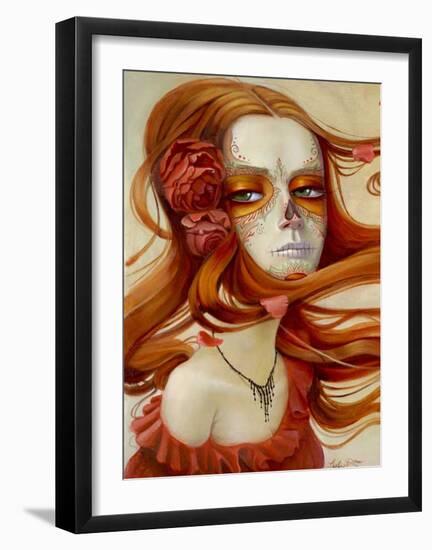 Day of the Dead 2-Leslie Ditto-Framed Art Print