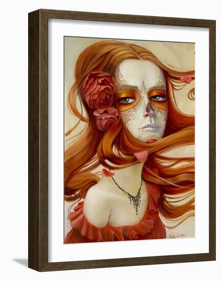 Day of the Dead 2-Leslie Ditto-Framed Art Print