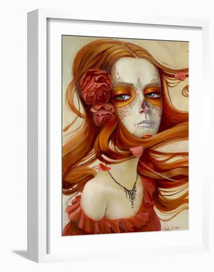 Day of the Dead 2-Leslie Ditto-Framed Art Print