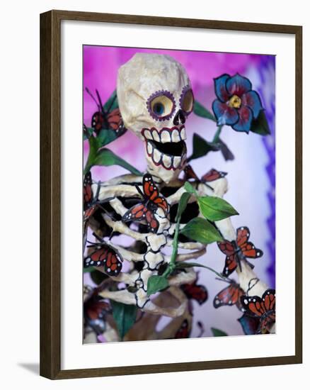 Day of the Dead Altar, San Miguel De Allende, Mexico-Merrill Images-Framed Photographic Print