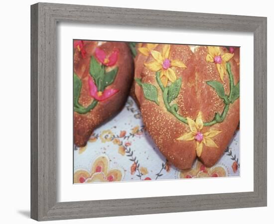 Day of the Dead Bread, Abastos Market, Oaxaca, Mexico-Judith Haden-Framed Photographic Print