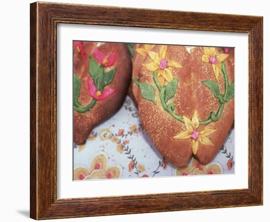 Day of the Dead Bread, Abastos Market, Oaxaca, Mexico-Judith Haden-Framed Photographic Print