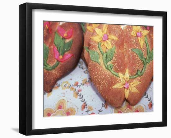 Day of the Dead Bread, Abastos Market, Oaxaca, Mexico-Judith Haden-Framed Photographic Print