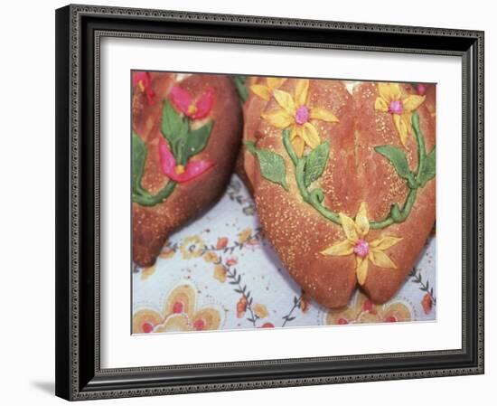 Day of the Dead Bread, Abastos Market, Oaxaca, Mexico-Judith Haden-Framed Photographic Print