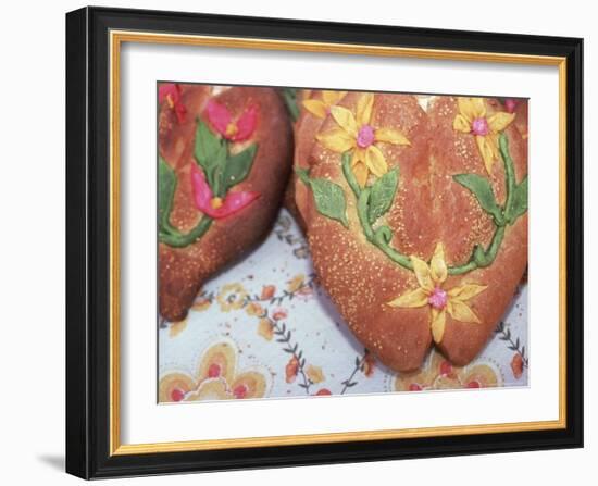 Day of the Dead Bread, Abastos Market, Oaxaca, Mexico-Judith Haden-Framed Photographic Print