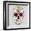 Day of the Dead Colorful Skull with Floral Ornament-Alisa Foytik-Framed Art Print