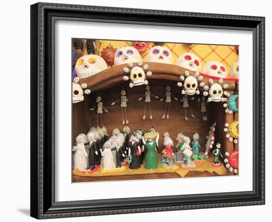 Day of the Dead Folk Art, Oaxaca City, Oaxaca, Mexico, North America-Wendy Connett-Framed Photographic Print