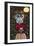 Day of the Dead Girl with Cat-Kerri Ambrosino-Framed Giclee Print