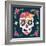 Day of the Dead II-Farida Zaman-Framed Art Print